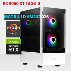 Am20 26 as Gaming Pc Build || Amd Ryzen 5 9600x 6 Core Sapphire Amd Radeon Rx 9060 Xt 16gb Gaming Oc Gddr6 Graphics Card
