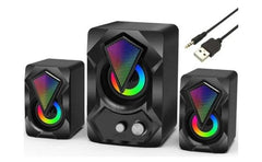 Leerfei E 1307 Bluetooth USB Speaker with RGB Led Light