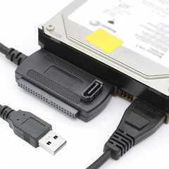 Sata And Ide To Usb Adapter, Supports 2.5 Inch, 3.5 Inch Hdd, Ssd, Cd Rom, Dvd Rom