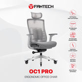 FANTECH OC1 PRO Ergonomic Office Chair White