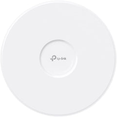 TP-Link EAP773 BE9300 Ceiling Mount Tri-Band Wi-Fi 7 Access Point, 2.4 GHz 2x 3.0 dBi, 5 GHz 2x 3.0 dBi & 6 GHz 2x 3.0 dBi, 574 Mbps (2.4 GHz) + 2880 Mbps (5 GHz) + 5760 Mbps (6 GHz), White