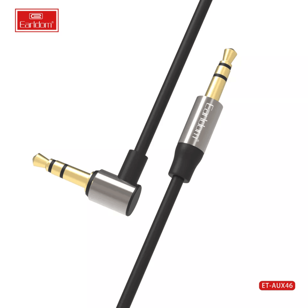 Earldom 1 meter 3.5 Jack Aux Audio Cable 3.5mm Male to Male Cable for Iphone with adapter