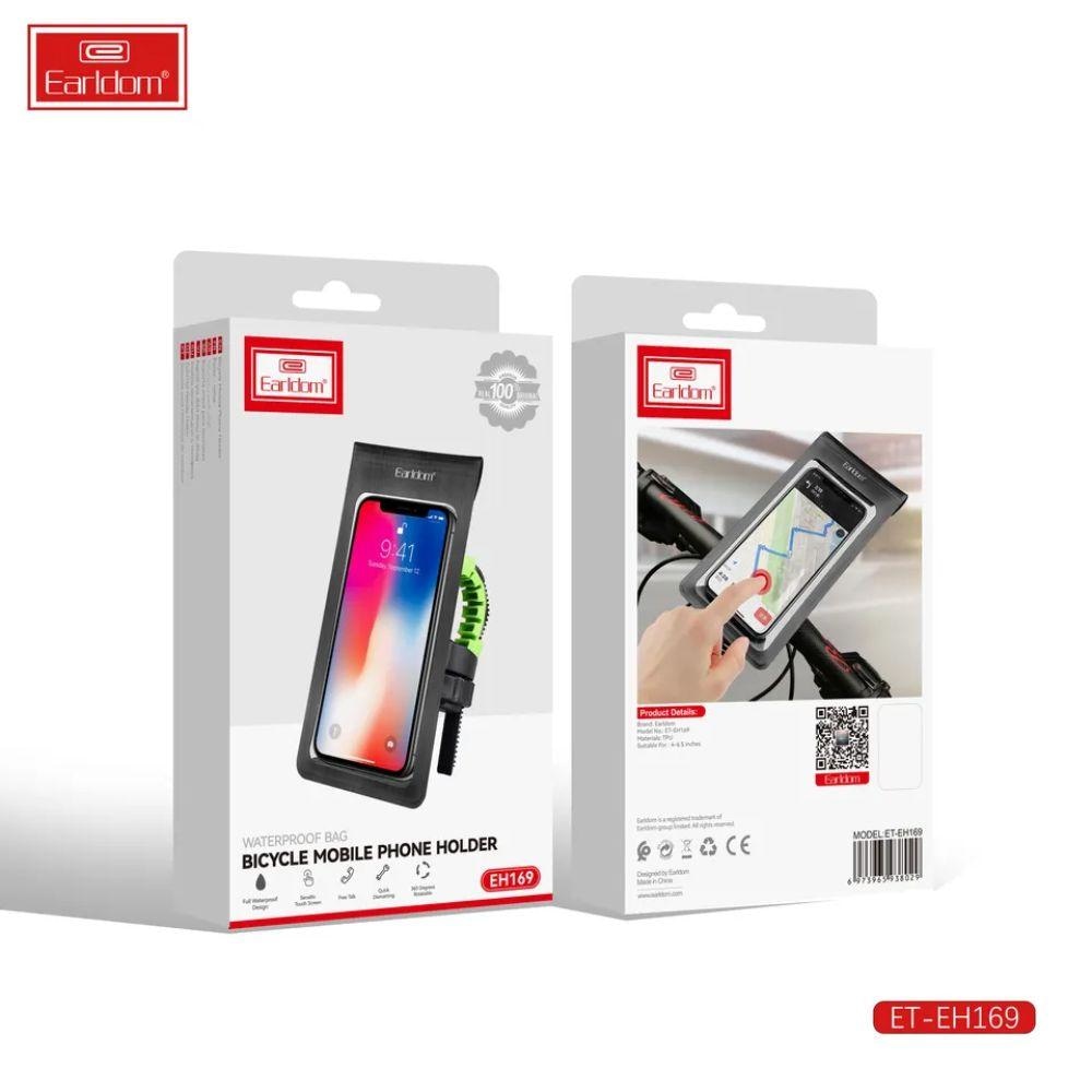 Earldom EH169 Bike Handlebar Phone Holder Pouch Bag Waterproof with car accessories