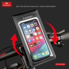 Earldom EH169 Bike Handlebar Phone Holder Pouch Bag Waterproof with car accessories