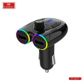 Earldom Wireless Car Kit 2 USB and Bluetooth Auditory Feast Et - M77 with car accessories