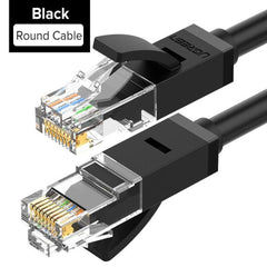 UGREEN Black CAT6 RJ45 Ethernet Network Cable 32 Feet 10 meter with network cables