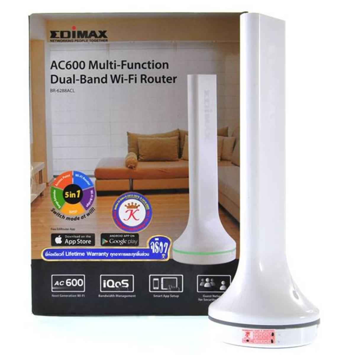 Edimax Br 6288acl N600 5 In 1 Extender, Router, Access Point, Bridge