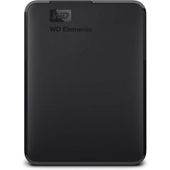 Wd 5tb Elements Portable Hdd External Hard Drive Usb 3.0 For Pc & Mac Plug & Play Ready Black