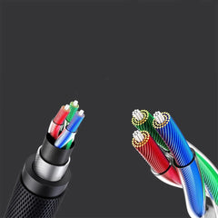 UGREEN AV183 3.5mm Aux Audio Cable (1m) – Premium Nylon Braided | Hi-Fi Sound | Gray | 10648