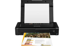 Epson Workforce Wf 100w Wireless Color Mobile A4 Printer Built In Rechargeable Battery (usb Or Ac Adapter) W/ 1.4" Lcd & Fade , Water Resistant Ink