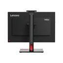 Lenovo ThinkVision T24mv-30 24" IPS Full HD 75Hz E-Meeting Monitor Built In 5MP IR+RGB Webcam & Speakers & Mic w/ HDMI 2.1, DP, USB C & USB Hub Adjustable Stand
