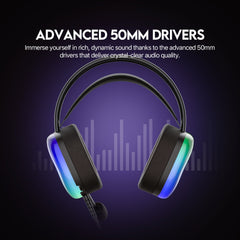 Fantech Aurora Hg29 7.1 Virtual Surround Sound Gaming Headset Rgb