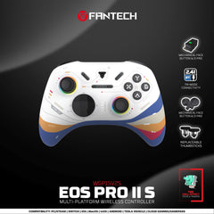 Fantech Eos Pro Ii Wgp15 V2 Wireless Gamepad Geminus Black