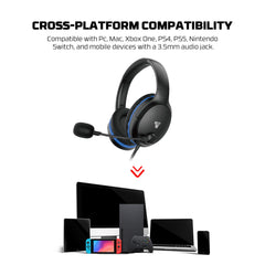 Fantech Mh89 Valor Ii Multi-platform Gaming Headset Black