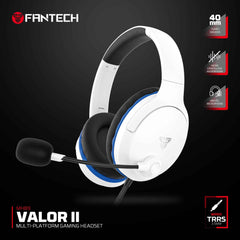 Fantech MH89 Valor Ii Multi - platform Gaming Headset White