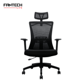 FANTECH OC-A258 OFFICE CHAIR – BLACK - CompuMe