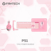 Fantech P51 Power Bundle Gaming Keyboard and Mouse