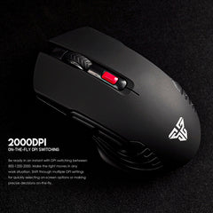 Fantech Raigor Iii Wg12 Gaming Mouse with 2.4ghz Wireless Connection