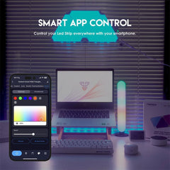 Fantech Smart RGB Triangle Light Panels Set SLP0103 + LA1ALP 9pcs with lighting & decor