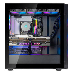 SilverStone ARGB PC case for desktop computer builds and component installation
