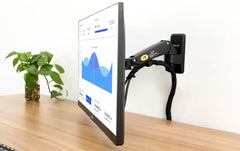 NORTH BAYOU F120 17-27 INCHES WALL MOUNT MONITOR STAND