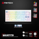 Fantech MK921 MAXFIT8 QMK Mechanical Keyboard MK921