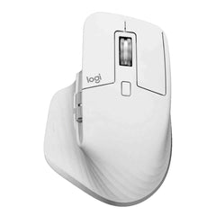 Logitech MX Master 3S Performance Wireless (Bluetooth & 2.4GHz Logi Bolt USB) Up To 8000DPI, Countless Customization ,Ultra Quiet Mouse - Pale Grey | MX Master 3S Wireless |