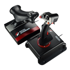 Flashfire V5 JS3401V USB Cobra HOTAS Combo Joystick Black