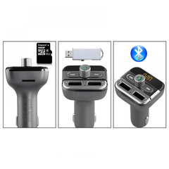 Earldom Fm Transmitter, Earldom, M11, Bluetooth, USB, 3.4a, car accessories