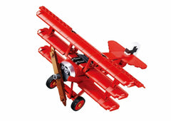 Sluban ModelBricks-1/35 FOKKER DR-1S 281pcs