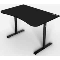 Arozzi Arena Fratello Curved Desk Full Surface Water Resistant Mat Custom Monitor Mount Cable Management Pure Black