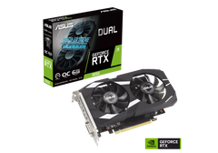 ASUS Dual GeForce RTX 3050 OC Edition Graphics Card – 6GB GDDR6, Ampere Architecture, Ray Tracing, DLSS, Dual‑Fan Cooling, IP5X Dust Resistance