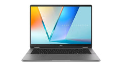 ASUS Vivobook 14 Flip, 14"FHD+ (1920 x 1200) Touch Screen, Intel Core Ultra 5 226V, Intel Arc Graphics, 16GB LPDDR5X RAM, 512GB M.2 PCIe NVMe Gen4 - Matte Gray Laptop, Windows 11 Home.