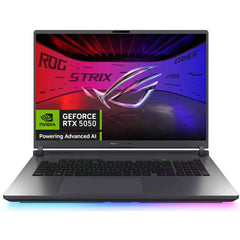 Asus Rog Strix G18 (2025) G815jhr 14gen Intel Core I7 14650hx 16 Cores W/ Nvidia Rtx 5050 8gb Ddr7 & Ips 144hz Display Eclipse Gray