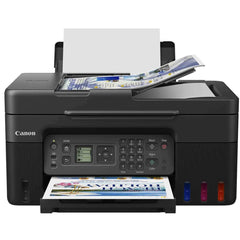 Canon Pixma G4470 Ink Tank All In One Wireless Multi Funion Machine (copy/print/scan/fax) W/ Automatic Document Feeder Black