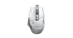 Logitech G502 X Wired Gaming Mouse - LIGHTFORCE hybrid optical-mechanical primary switches, HERO 25K gaming sensor, compatible with PC - macOS/Windows - White