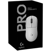 Logitech G Pro X Superlight 2 Lightspeed Wireless 4k Polling Lightweight Lightforce Hybrid Switches Hero 2 Sensor 32,000 Dpi Usb C Charging, Pc & Mac White