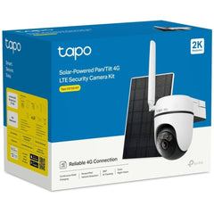 Tp Link Tapo C615g Kit Solar Powered Pan/tilt 4g Lte Outdoor Security Camera, No Wi Fi Needed, Superior 2k 3mp Visuals, 360° Ai Tracking, No Monthly Fee, Ai Deteion, Color Night Vision, Secure Local & Cloud Storage