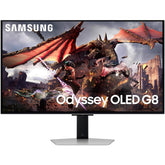 Samsung Odyssey Oled G8 32" (g80sd) 4k Uhd Smart 240hz 0.03ms Hdr10 G Sync Compatible Glare Free Display Gaming Hub Sleek Metal Design Black - CompuMe