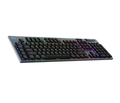 LOGITECK G915X LIGHTSPEED LOW PROFILE GAMING KEYBOARD - BLACK
