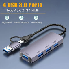 Haing Hi 3001 Tuh Usb Type C 4 Port Hub