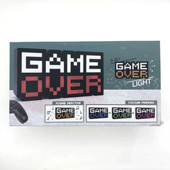 Game Over Lamp Voice Control Led Light