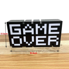 Game Over Lamp Voice Control Led Light