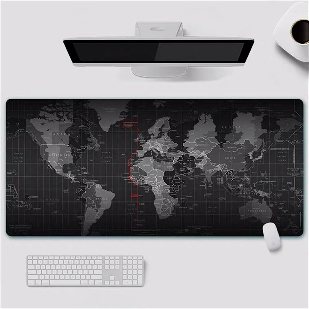 Gaming Mouse Pad World Map - CompuMe