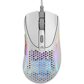 Glorious Model D 2 (White) RGB Wired Gaming Mouse 58g Lightweight, 26K DPI w/6 Programmable Buttons & Ergonomic Design