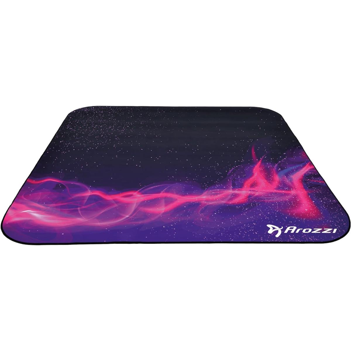 Arozzi Floor Mat Zona Quattro Microfiber Gaming Chair Floor Mat For Carpet Anti Slip Noise Dampening Floor Mat For Office Chair Galaxy - CompuMe Arozzi Floor Mat Zona Quattro Microfiber Gaming Chair Floor Mat For Carpet Anti Slip Noise Dampening Floor Mat For Office Chair Galaxy - CompuMe