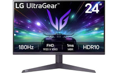 Lg Ultragear 24gs50f 24" Full Hd 180hz 1ms Hdr10 Amd Freesync 3 Side Virtually Borderless Design W/2x Hdmi 1x Display Port Black