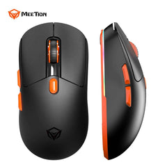 Meetion GW38 Wireless E-Sport Gaming Mouse with Magnetic Charging Dock -Black