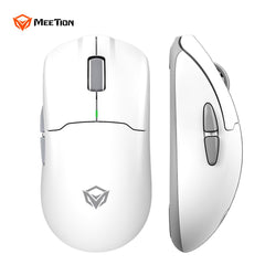 Meetion Air GW39 PAW3395 Sensor Wireless Gaming Mouse with Charging Dock -White