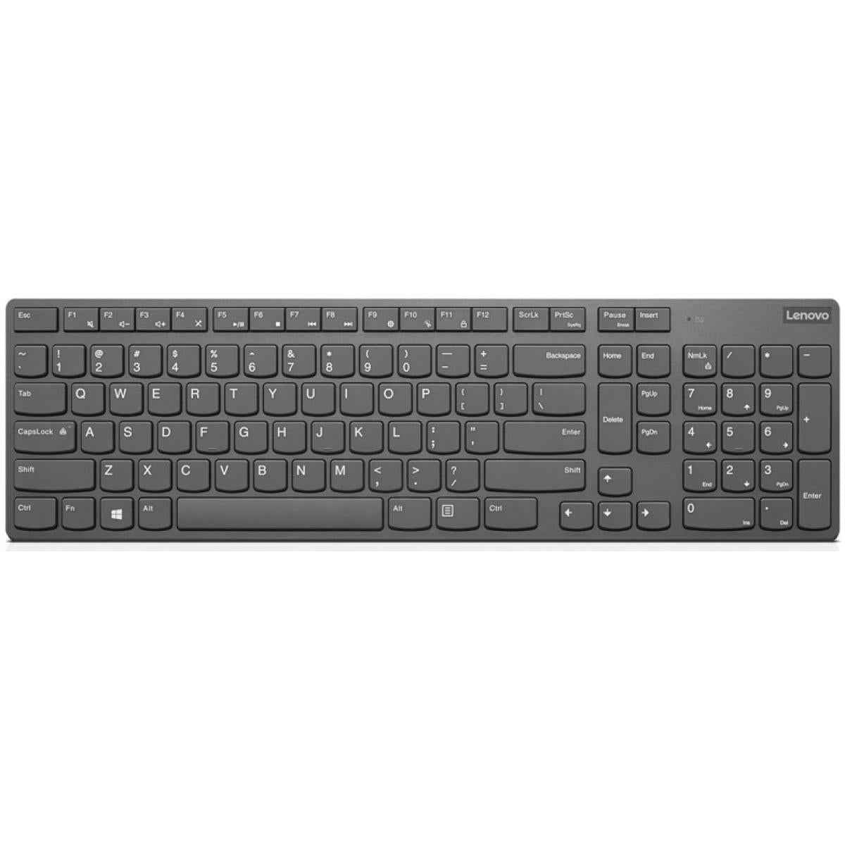 Lenovo Professional Slim Ii Wireless & Bluetooth Rechargeable Keyboard Arabic / English Layout Grey